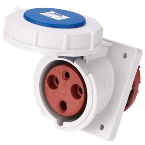 Industrial Socket Panel Mounted Socket (Angle) ...