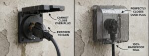 How To Cover Outdoor Power Outlet