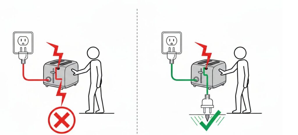 Safe use of electricity