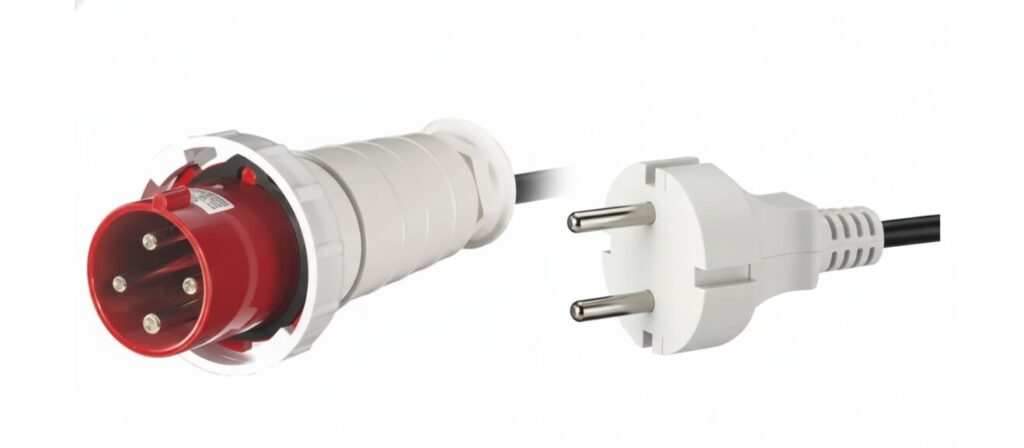 Comparison Chart: Industrial Plugs vs. Household Plugs