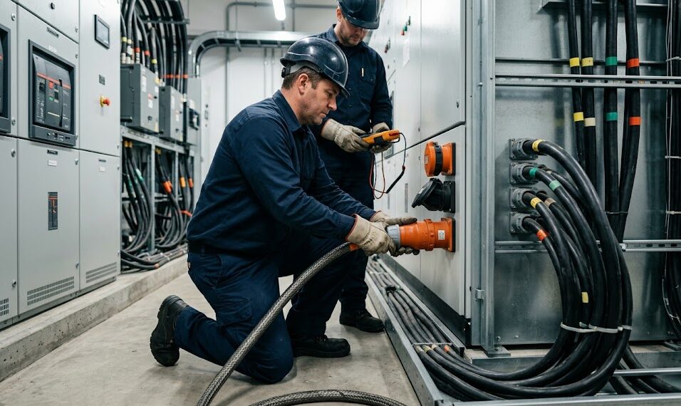industrial power plug for people