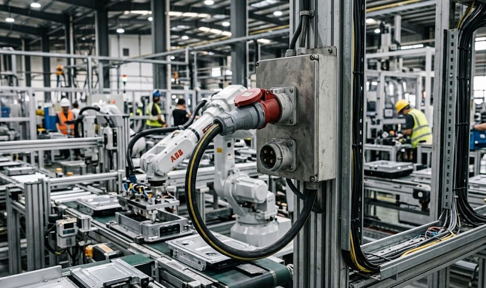industrial power plug for people