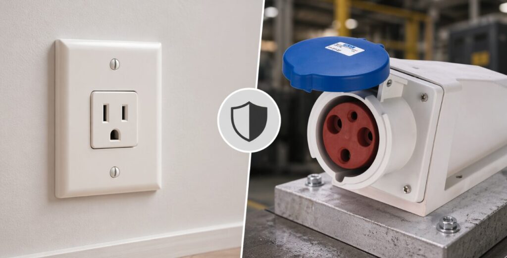 Household Wall Sockets and Industrial Power Sockets