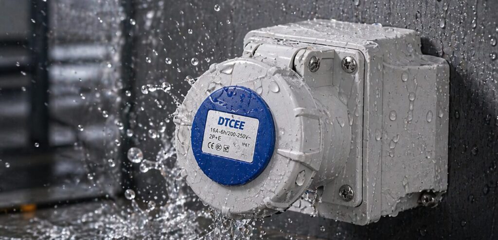 Industrial Wall Mounted Socket DTN1132