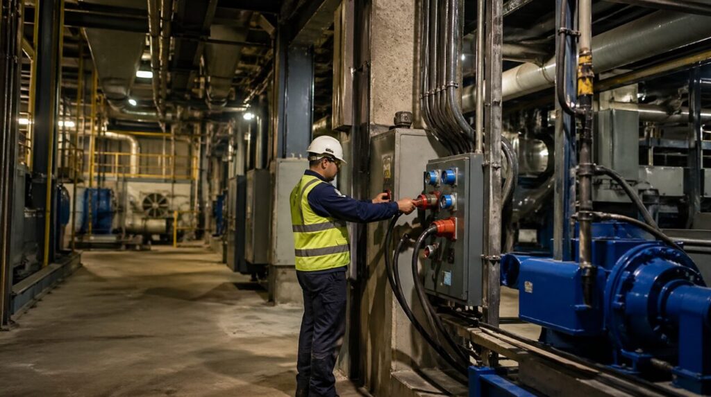 Target users for industrial plugs