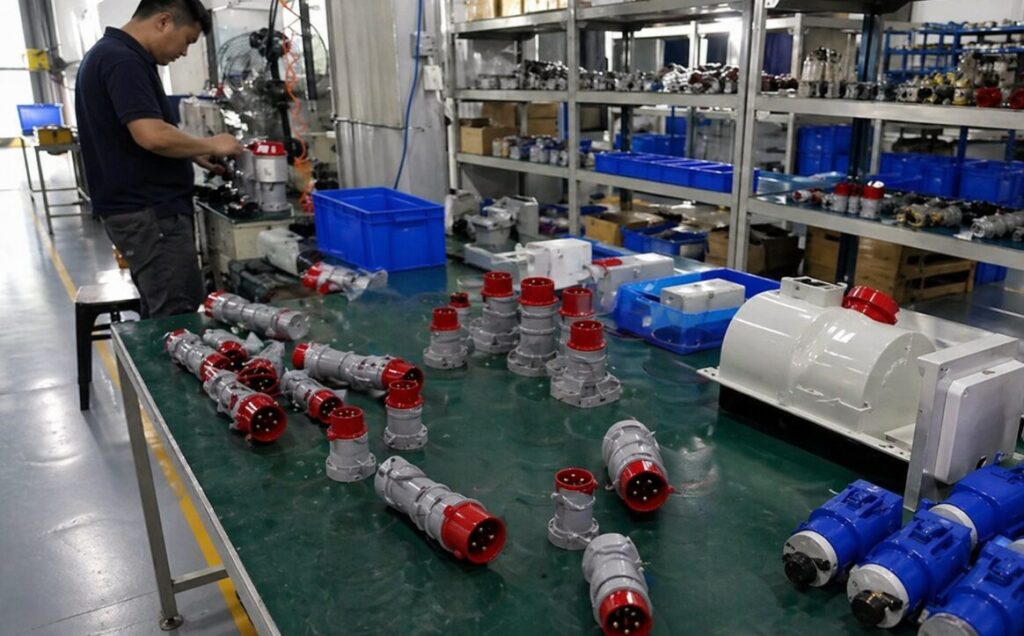 Target users for industrial plugs