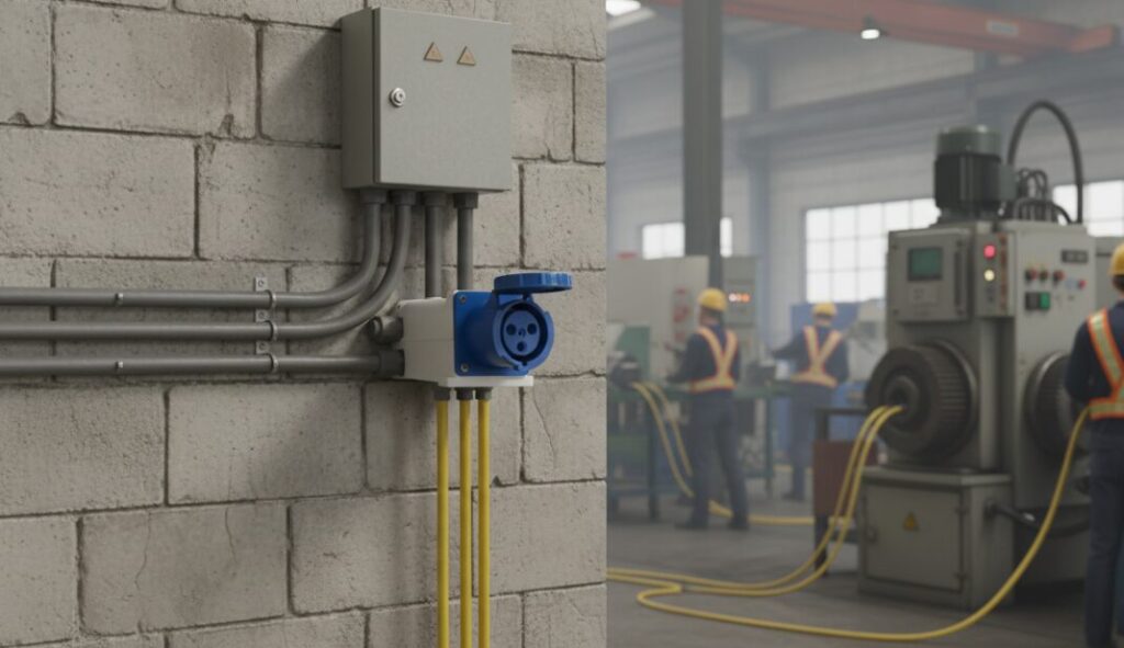 Industrial socket