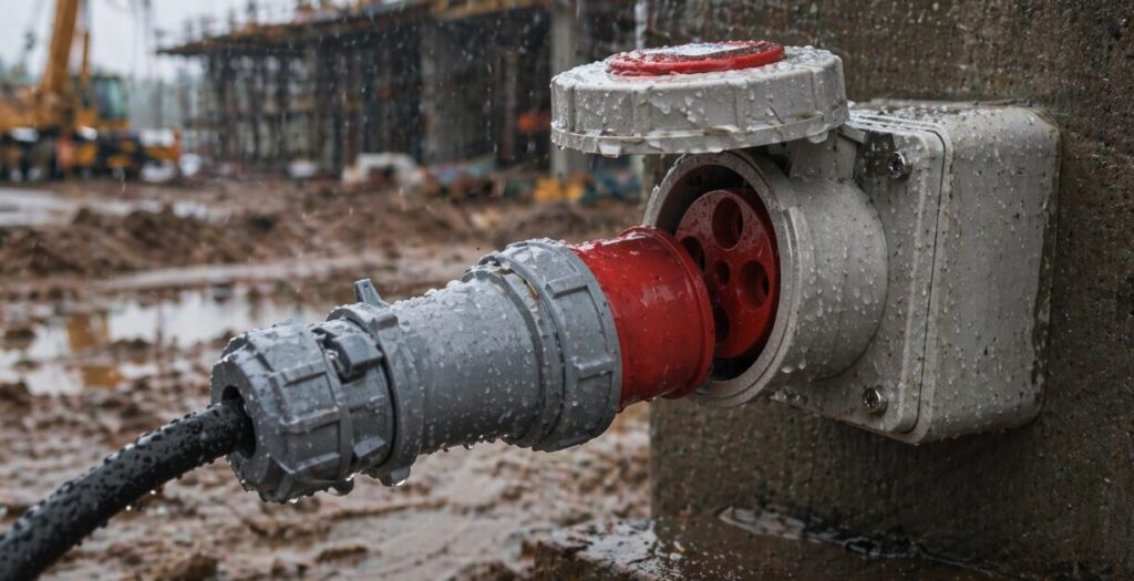Industrial Plugs and Sockets in Harsh Outdoor Environments