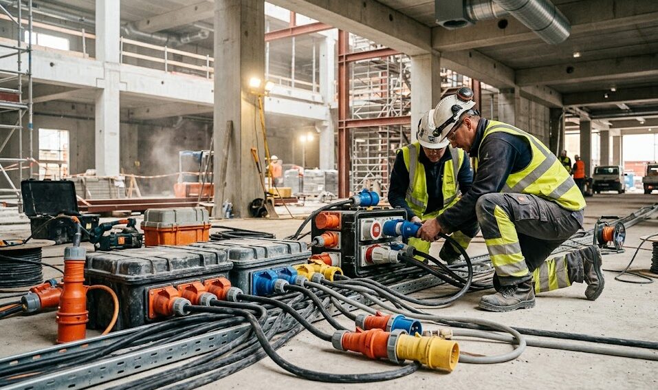 industrial power plugs and sockets for people