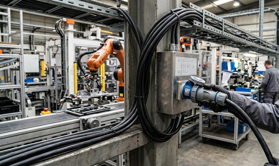 industrial power plugs and sockets for people