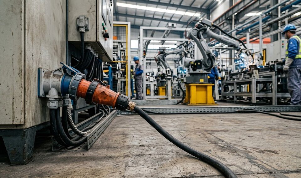 industrial plug socket for people