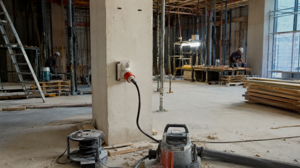 industrial 16a socket for the crowd