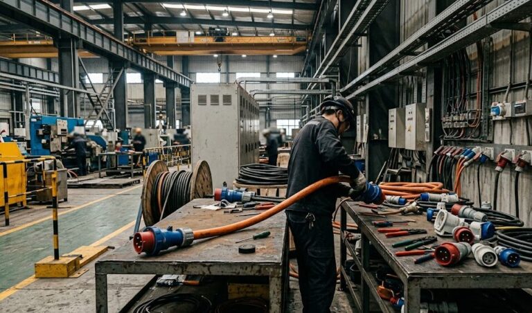 industrial electrical plugs for people
