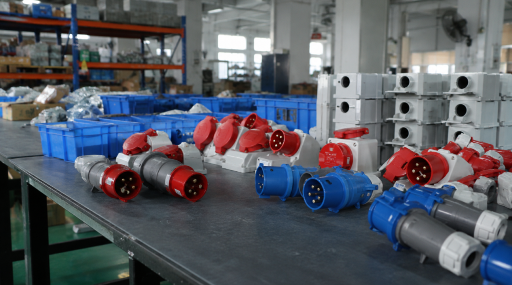 industrial plugs and connectors for people